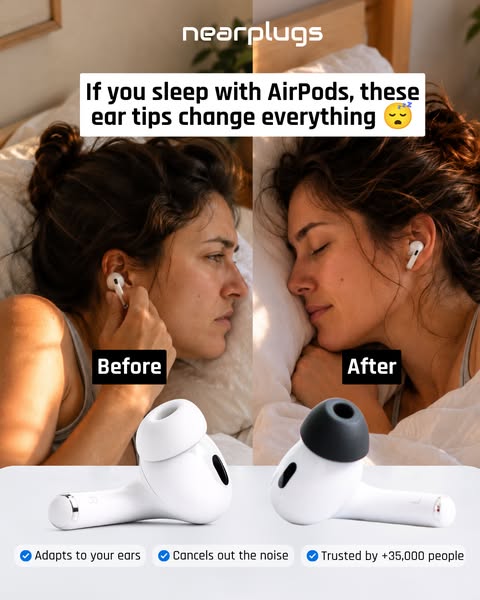 Your ears deserve a pillow too
