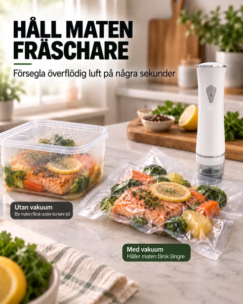 Sluta slösa bort mat. Börja spara pengar!