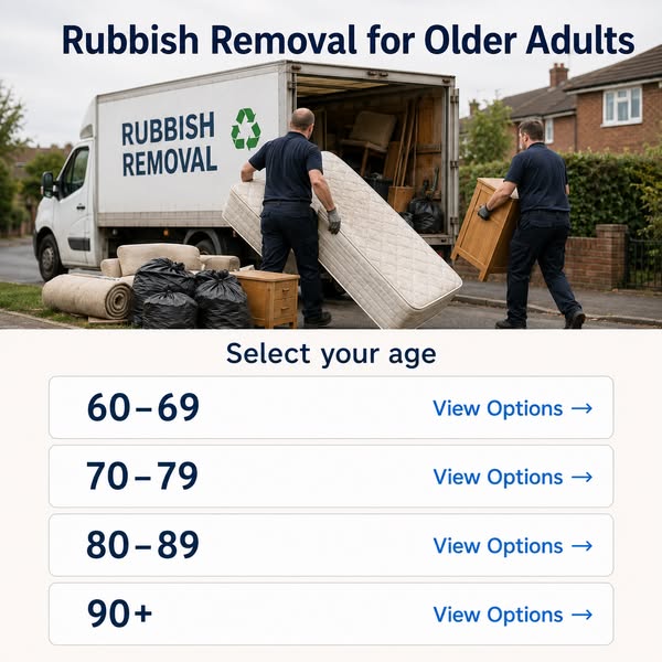 Rubbish Removal for Older Adults in the UK: Council Collections, House Clearance and Prices