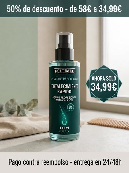 Recupera hoy mismo la densidad de tu cabello