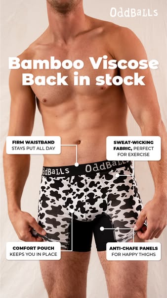 Shop Bamboo Viscose Boxers Now