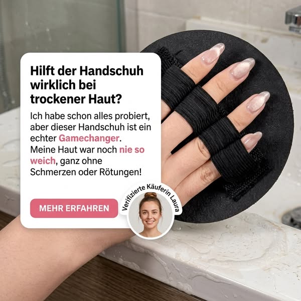 Nachrichten - Schmerzfreier Peeling-Handschuh für die Dusche