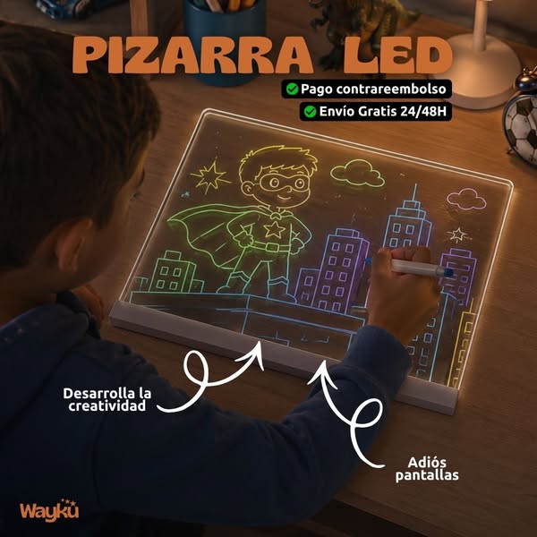 Pizarra LED