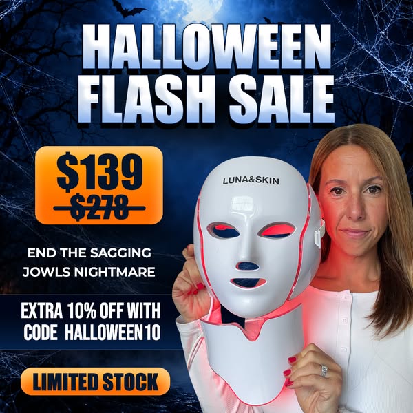 7 LED Colours + Microcurrent for Firm, Lifted Skin