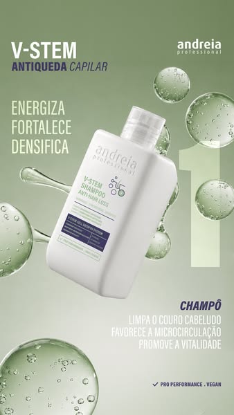 V-STEM Shampoo Anti-Queda