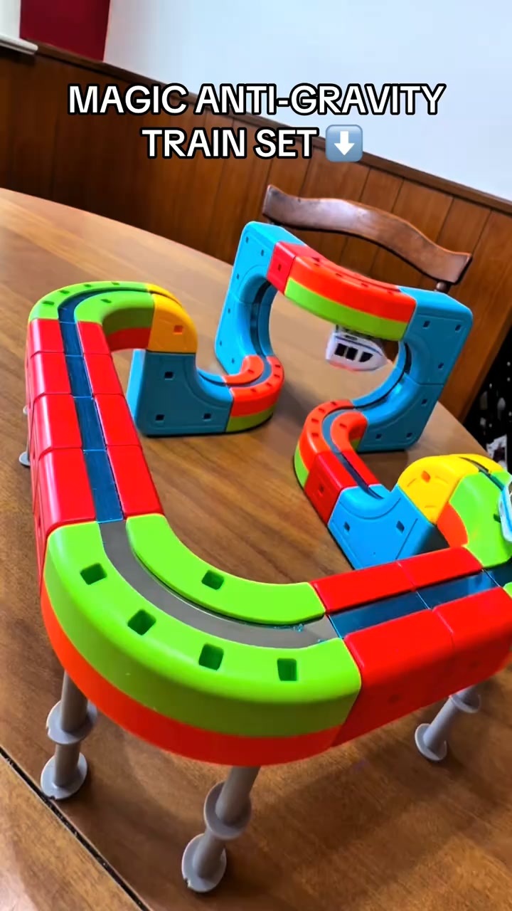 BlockRail™ | Magic Cube Train Track