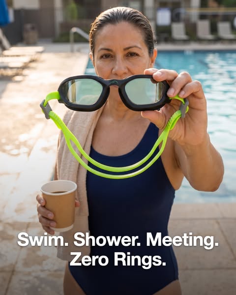 Your Eyes Won't Tell Anyone You Swam Today.