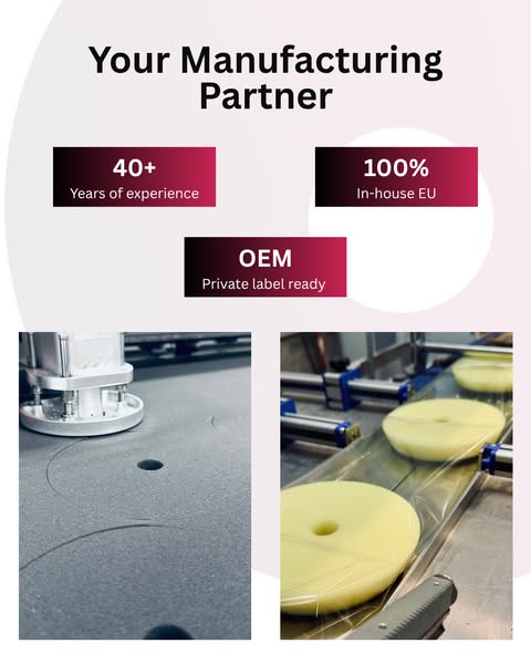 Build a polishing pad range under your own brand.