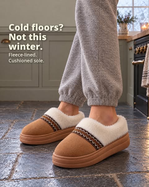 Warm feet on cold floors