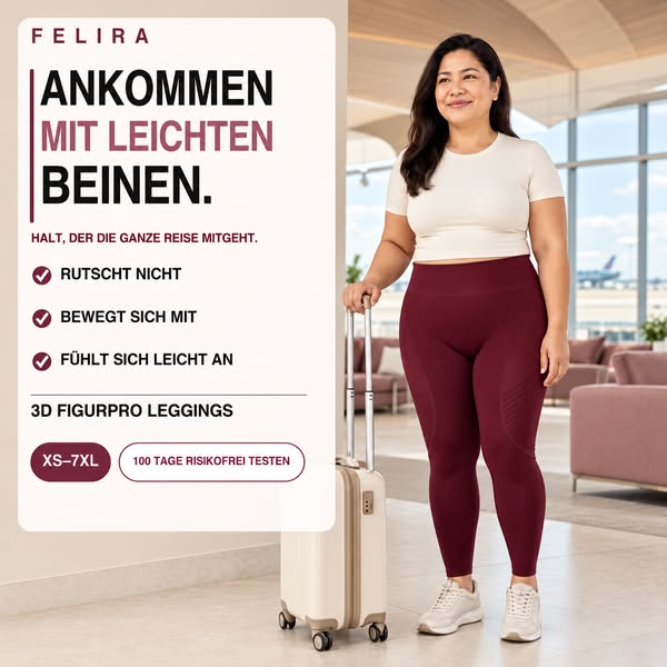 Leggings gegen Cellulite & schwere Beine