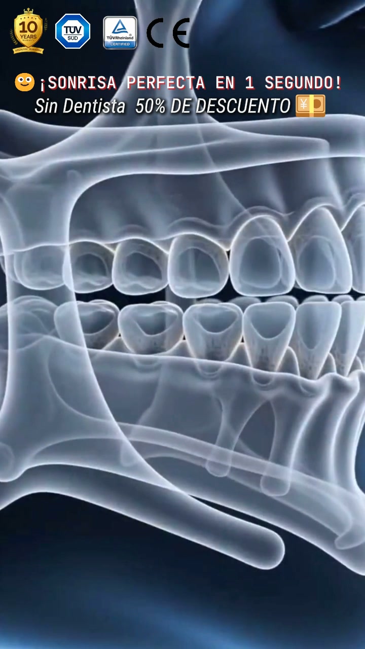 ¡¿Parecer 20 años más joven en 1 minuto?! Consigue una sonrisa de cine sin pisar el dentista.