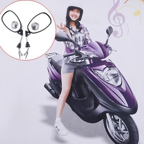 Hot Selling Mirror MP3 FM Speaker for Motorbike Rearview Mirror