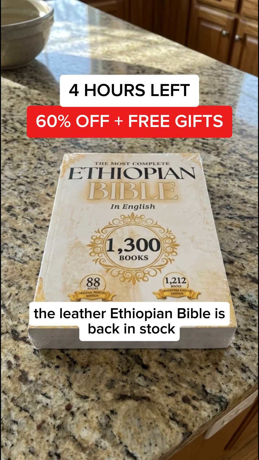 OFFER ENDS MIDNIGHT