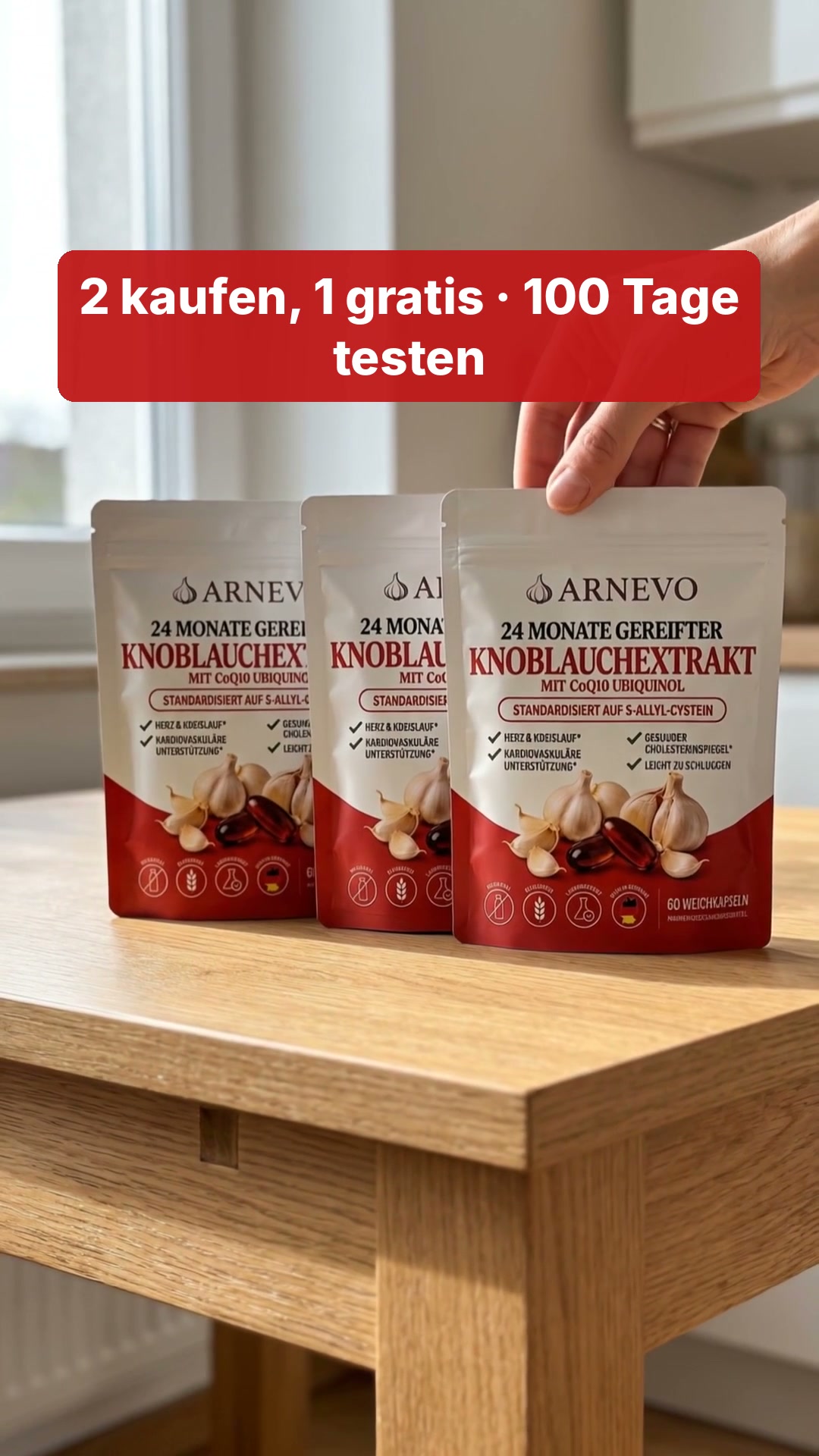 Schwarzer Knoblauch – ohne Knoblauch-Atem
