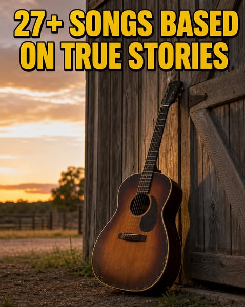 27+ Iconic Country Songs Based On Wild True Stories