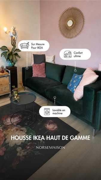 Du centre de la pièce vers le milieu de la pièce.