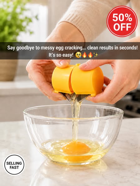 Quick Egg Cracker Tool – Open Hundreds Of Eggs Faster & Cleaner