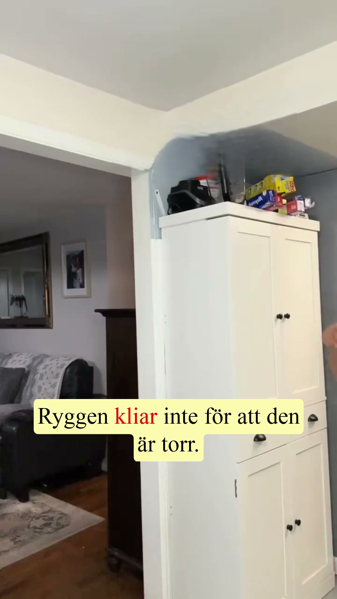 Din kräm når aldrig fram