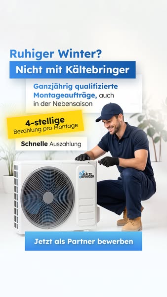 Mehr Montageaufträge. Ohne eigene Akquise.