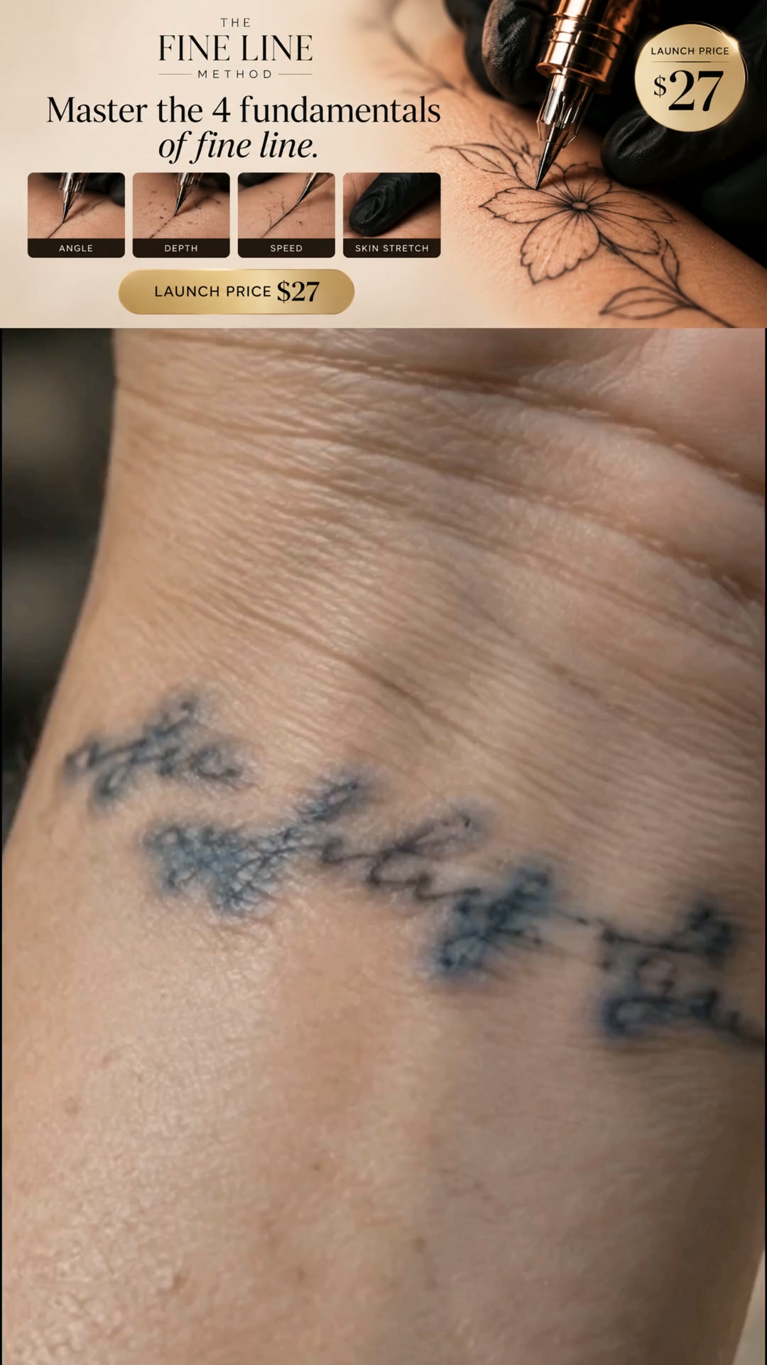 Master Fine Line Tattooing for Just $27