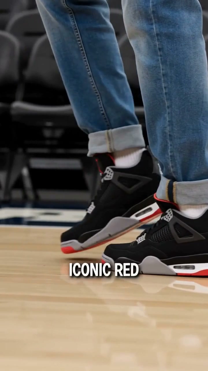 𝗔𝗜𝗥 𝗝𝗢𝗥𝗗𝗔𝗡 𝟰 Retro OG Bred — 𝗡𝗼𝘄 $139