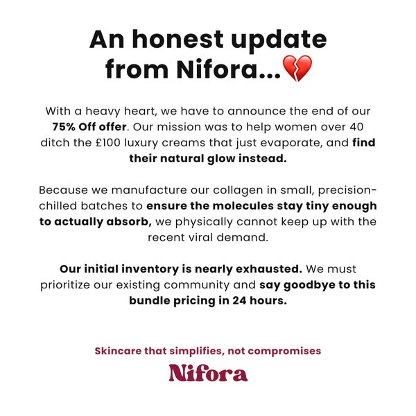 An honest update about our current stock...