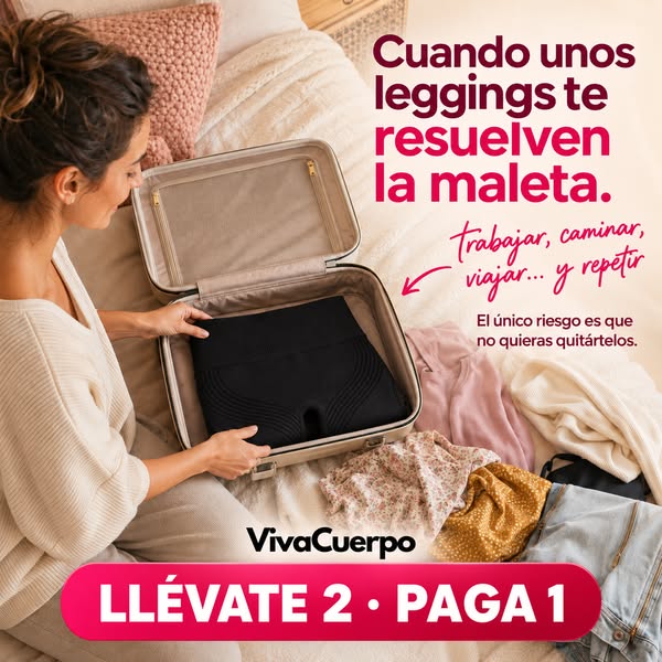 Los leggings que sí merecen espacio en tu maleta