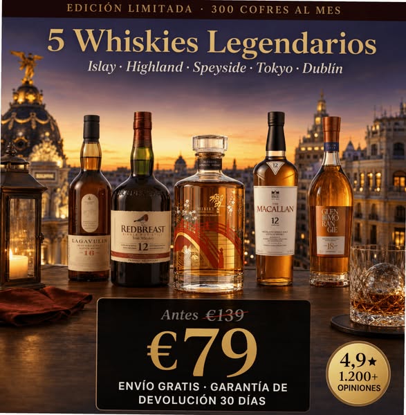 5 Whiskies Legendarios · €79