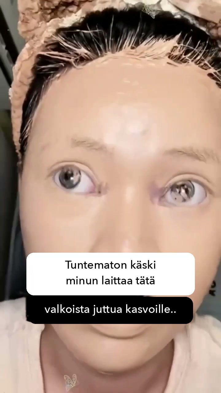 Oma ihosi, vain hehkuvampana. Vihdoin.