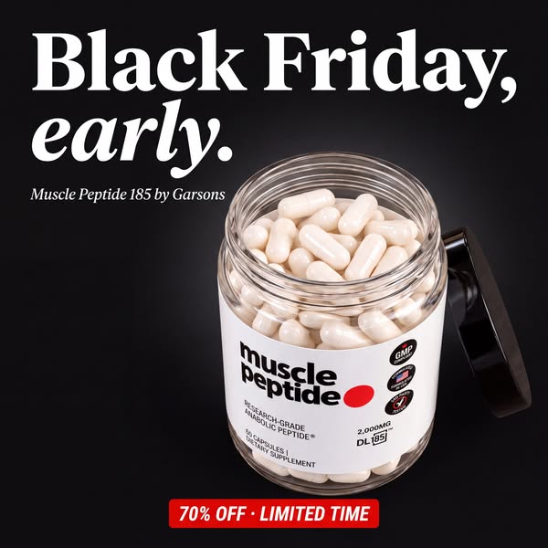 Black Friday: 47% Off + Free Shipping