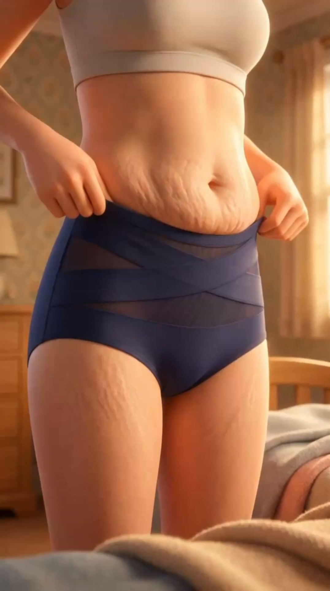 A flatter tummy from day one