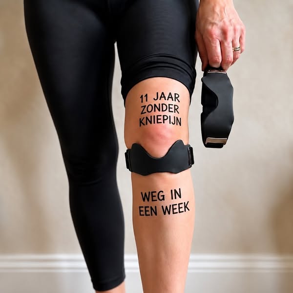 Kniebrace Air: Gerichte ondersteuning op precies de plek waar de knie het begeeft