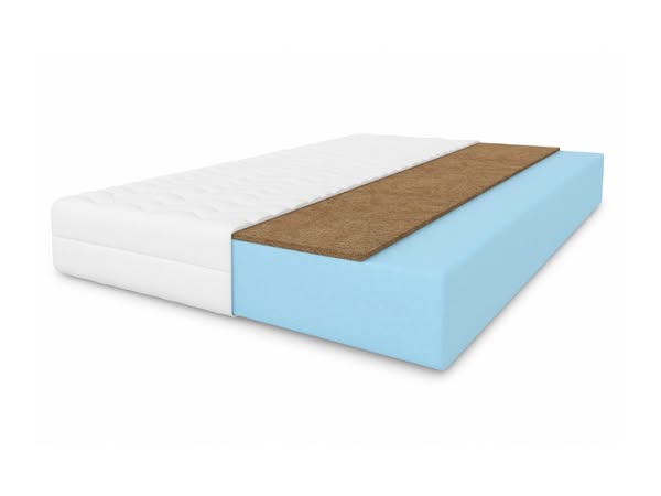 Materac 70x140 dla dziecka BABY KOKOS H3/H4, z kokosem, piankowy, wys. 8cm