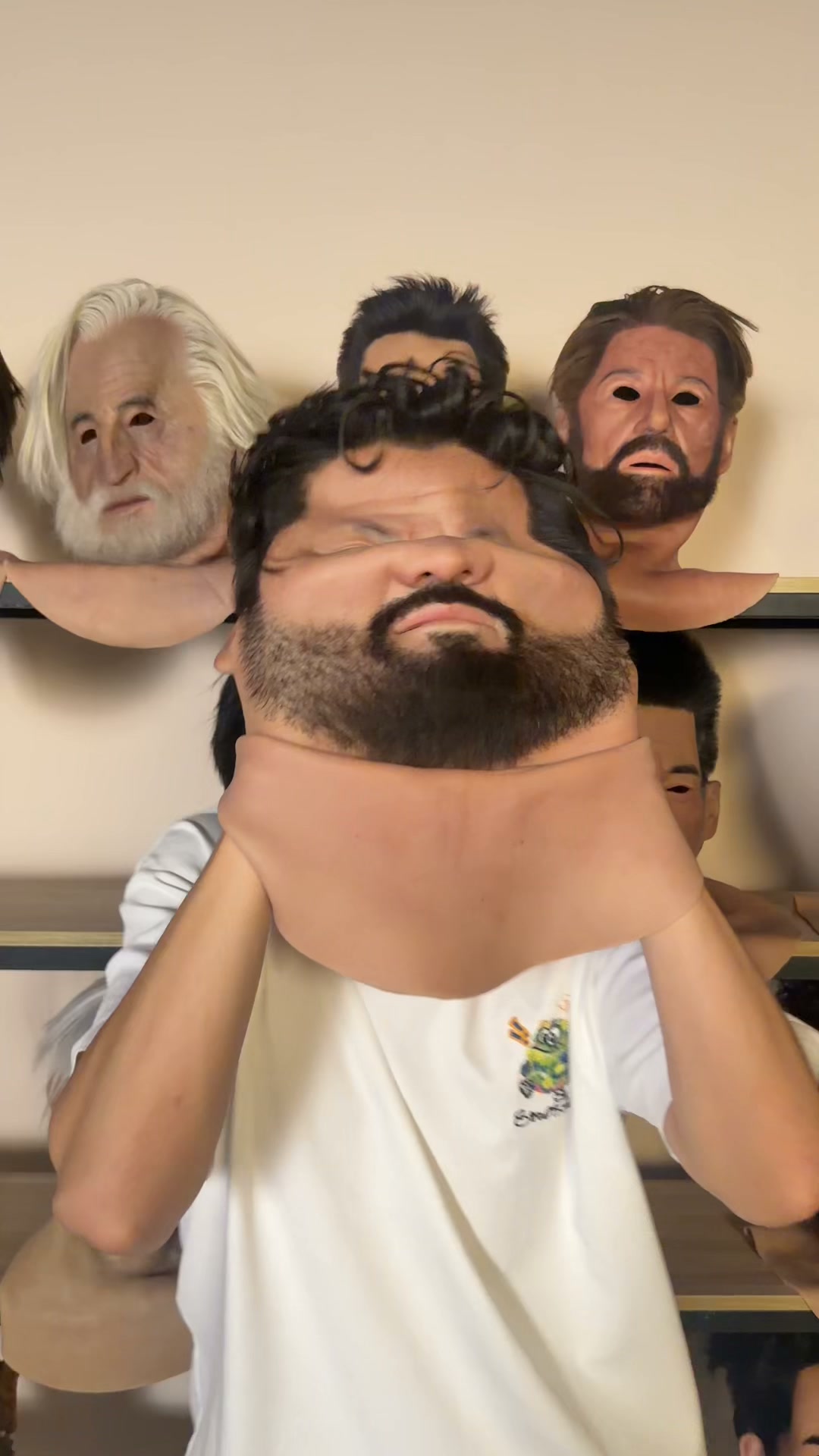 Hyper-Realistic Silicone Face Masks