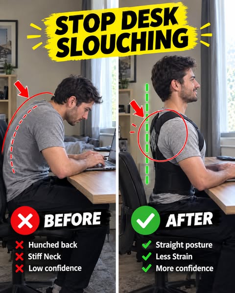 Fix Your Desk Slouching (Watch This Before You Sit Again)