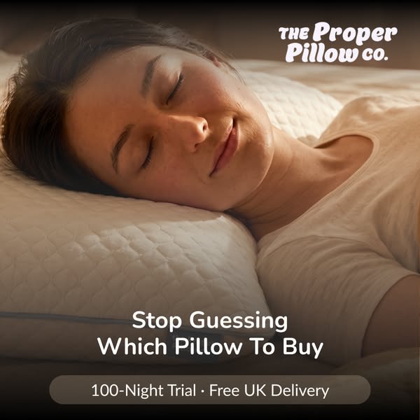 Free UK delivery. 100-night trial.
