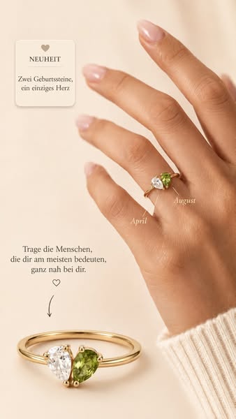 Welche beiden Geburtssteine wirst du wählen?