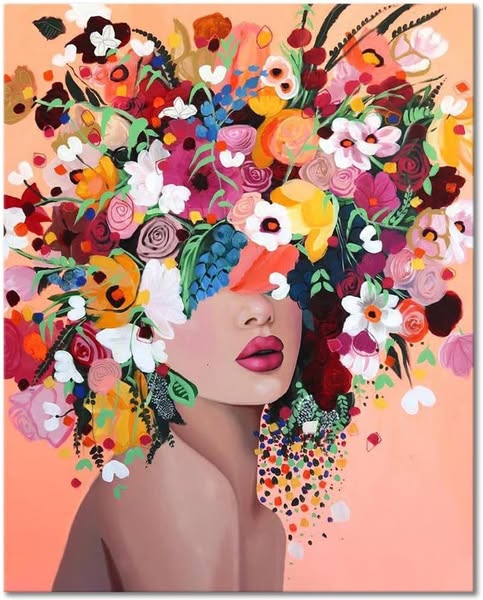 Floral Dreamer, à peindre soi-même