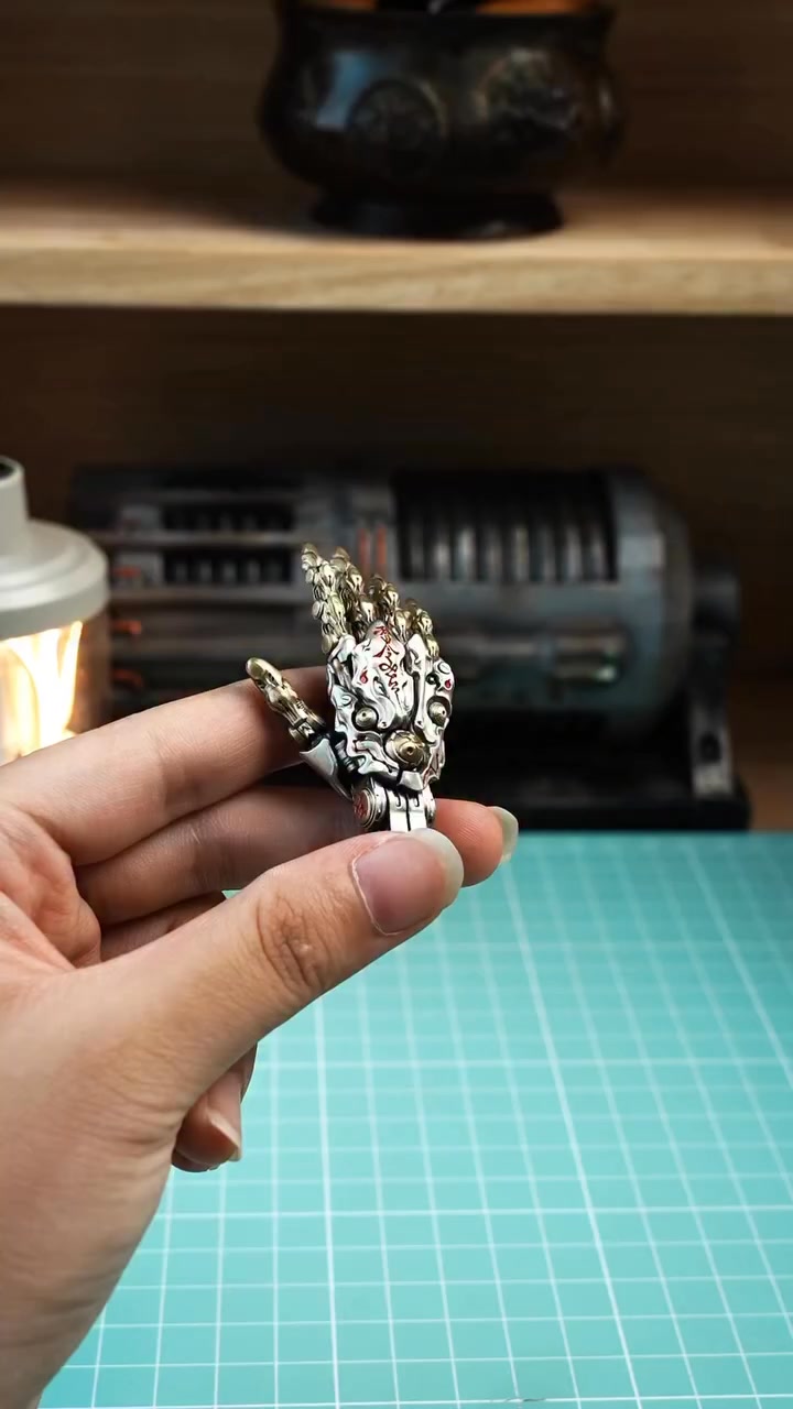 Taoist Mechanical Hand Pendant