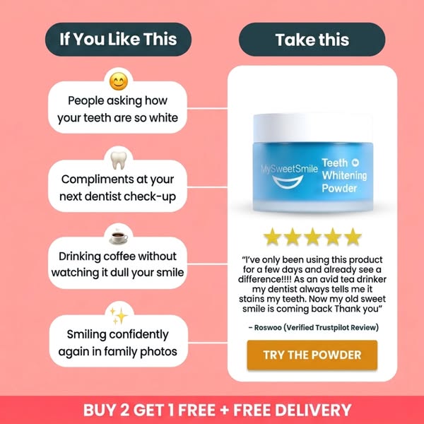 The nation's favourite tooth whitener' - The Guardian