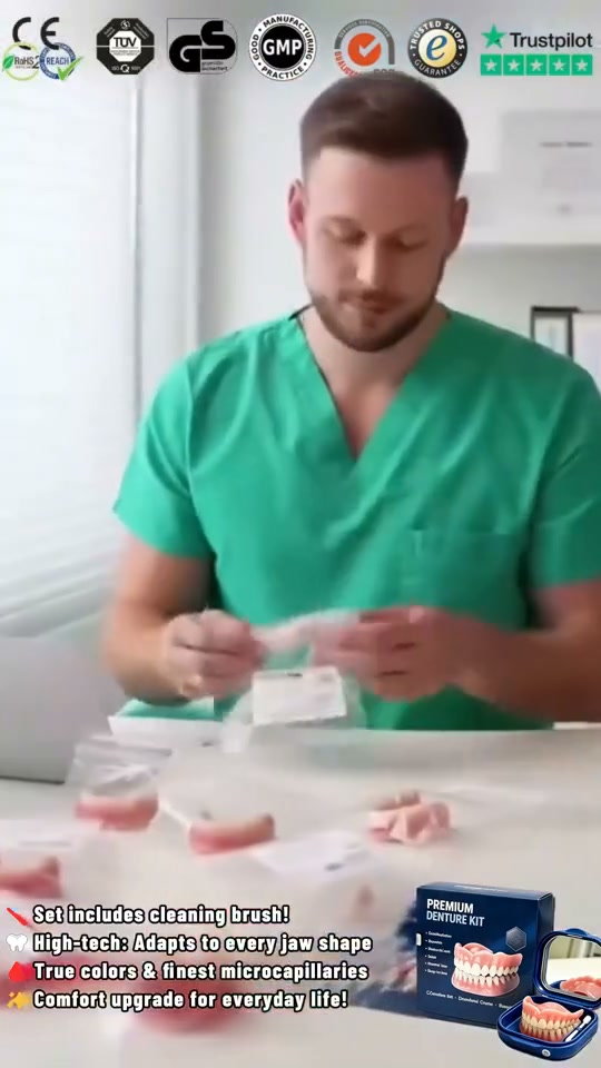 A New Generation Full Denture Solution for a Natural Smile