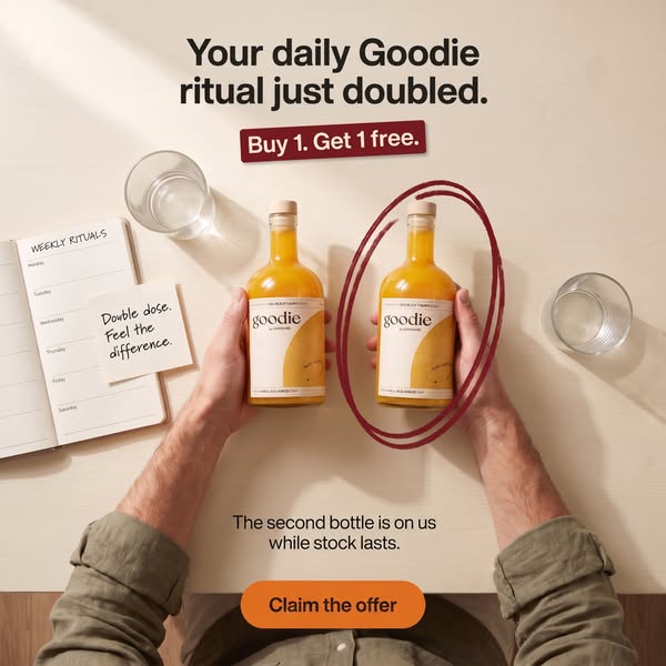 Buy 1 Goodie. Get 1 FREE.