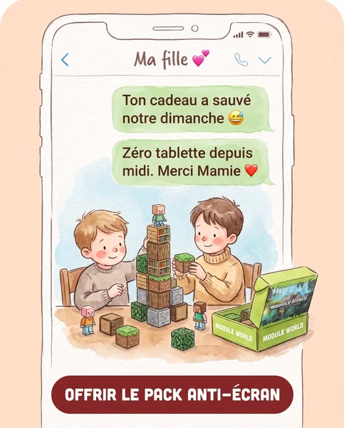 Le cadeau qui remplace les écrans (-50%)
