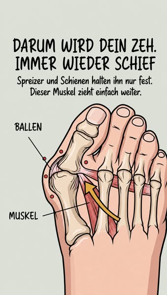 Deinen Ballen in den Griff bekommen. Ohne OP.