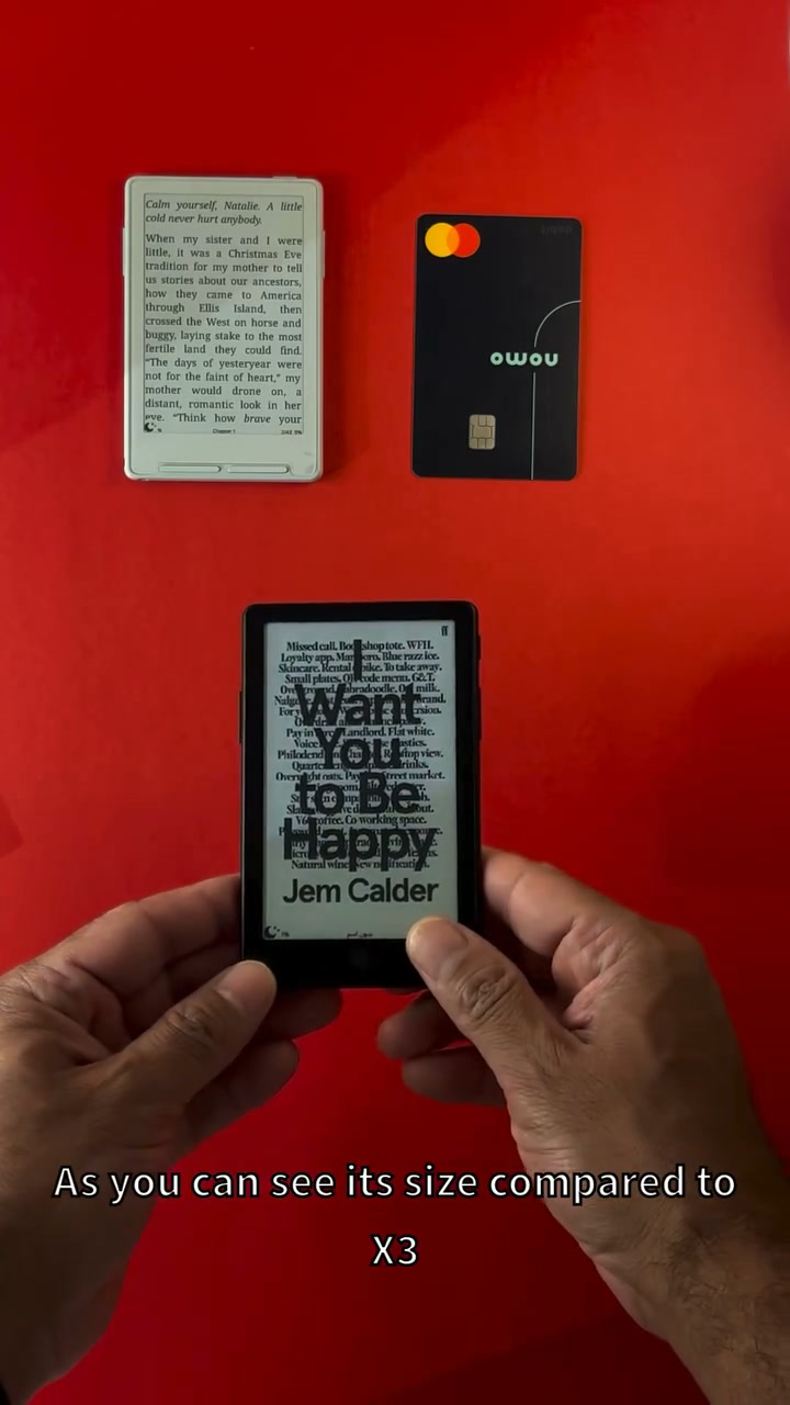 Xteink X4 Pro Pocket eReader