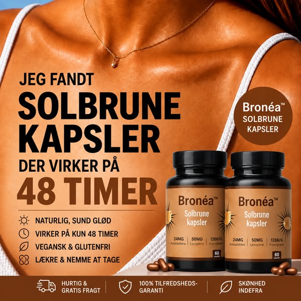 Naturlig sommerglød hurtigt