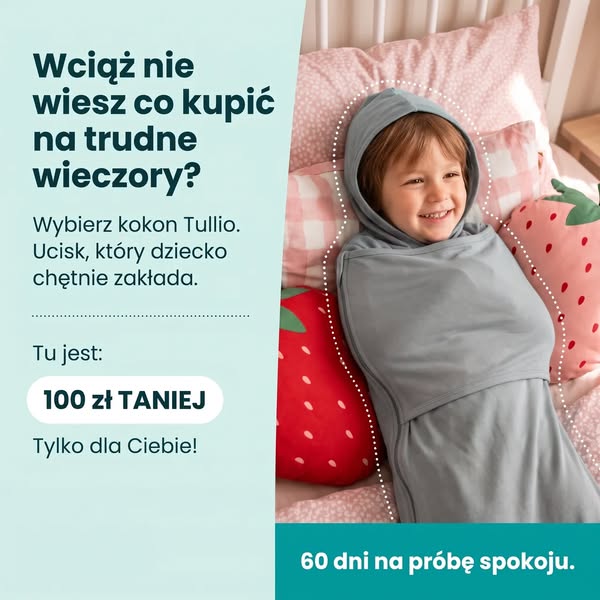 Zaryzykowałam i to był strzał w dziesiątkę! Synek w końcu zasypia z uśmiechem