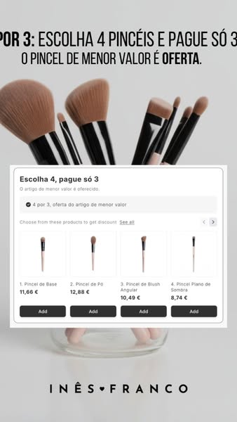Completa o Teu Kit com 4 POR 3!