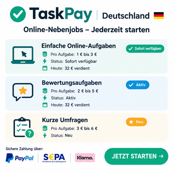 Deutschland Mobil Pro | Handy-Aufgaben & Nebenverdienst per Smartphone