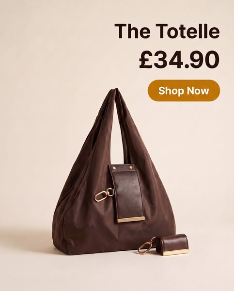 A 20 kg tote from your keychain. £34.90.